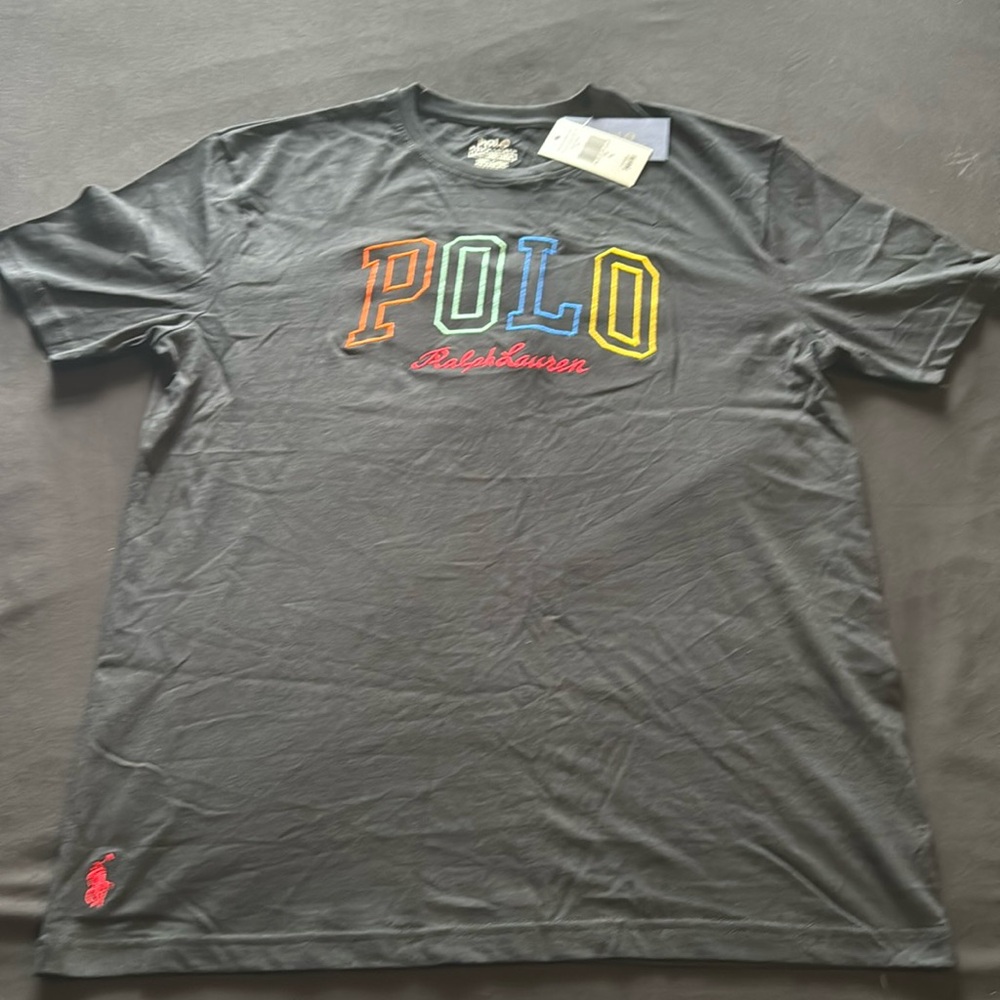 Brand new Ralph Lauren polo t shirt size large.